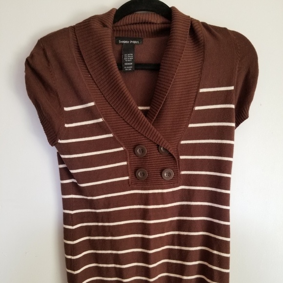 Sweater Project size M Shrt sleeve Casual sweater - Picture 1 of 7